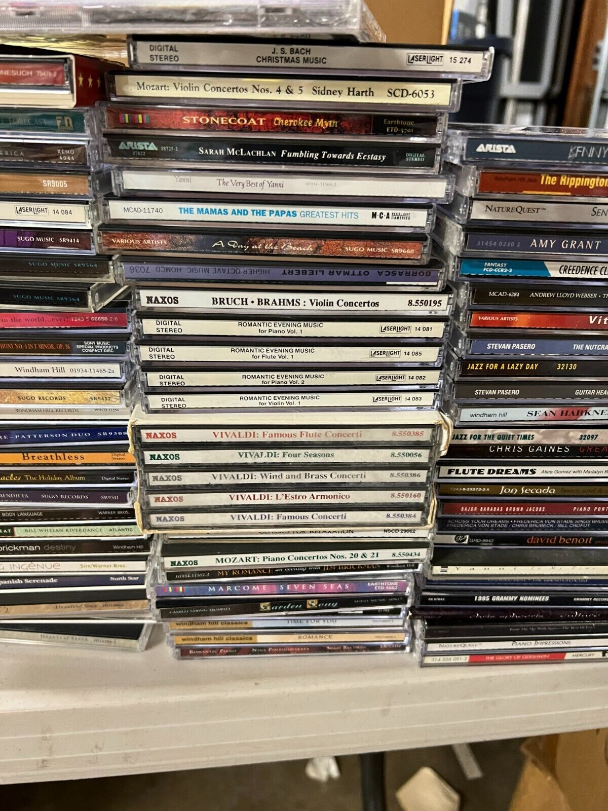 78 CD Lot of Contemporary and Classical Music Vivaldi Kenny G CCR Jazz