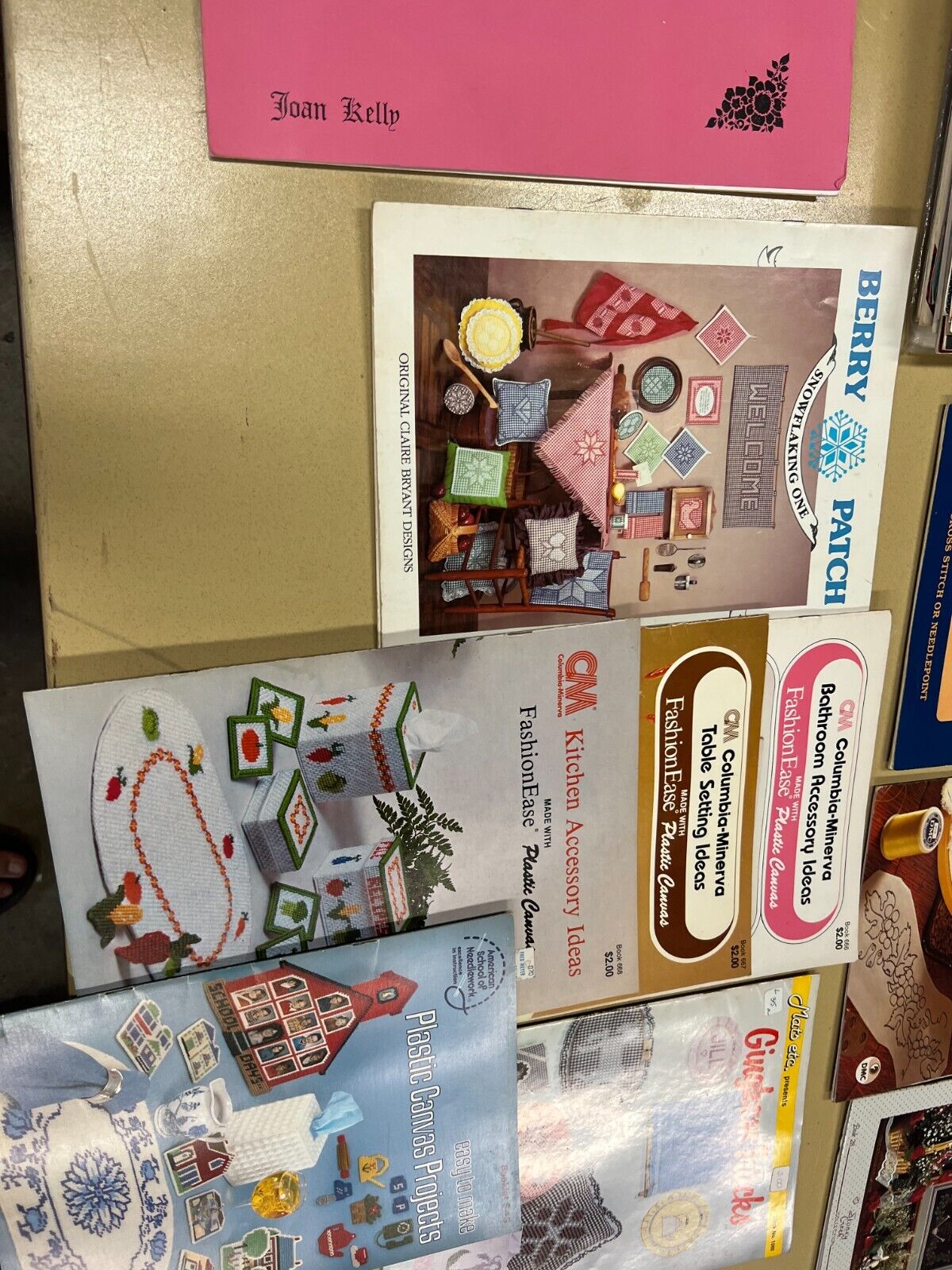 Vintage Embroidery Design Lot with VHS Rare tape 37+ unique Items!