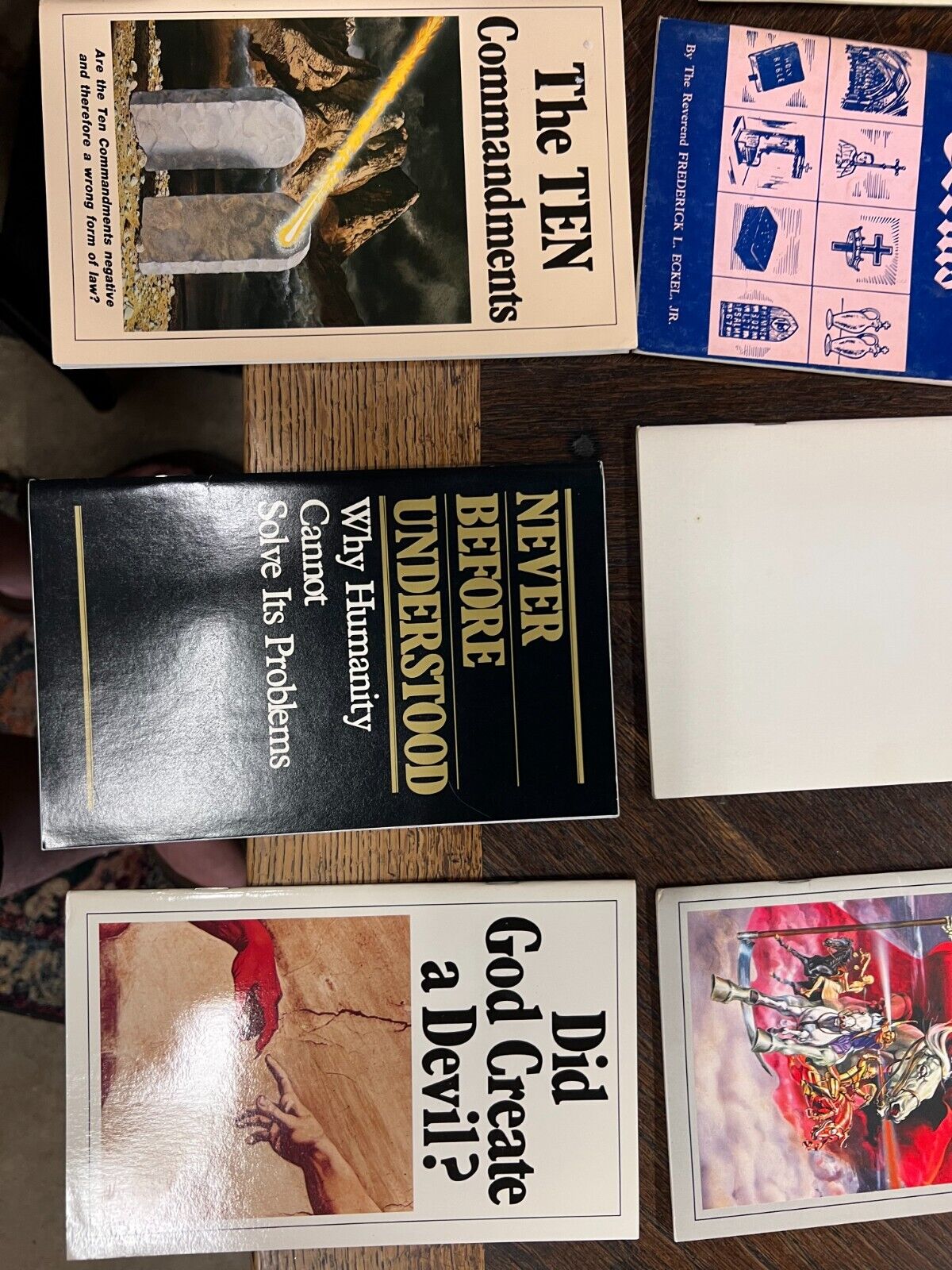 Bundle of rare Church books 8 total hard to find