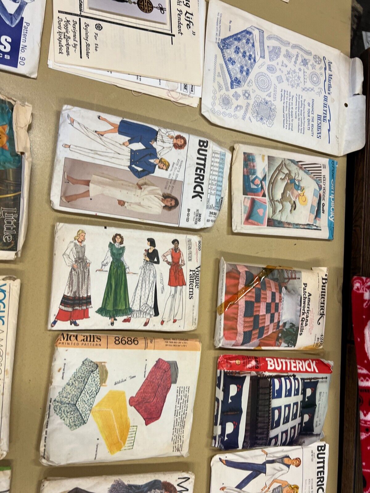 Lot of 30+ Vintage Sewing Patterns Vogue American Designer Vogue Patterns +