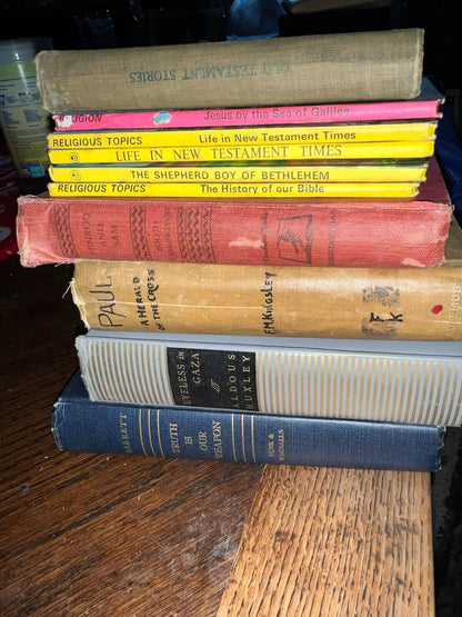 Bundle of Antique Political and Religious US books