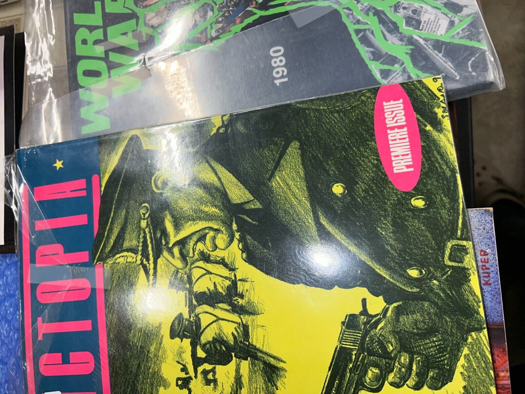 Fantagraphics rare bundle of comics!  World war 3 9-11 Pictopia ++!