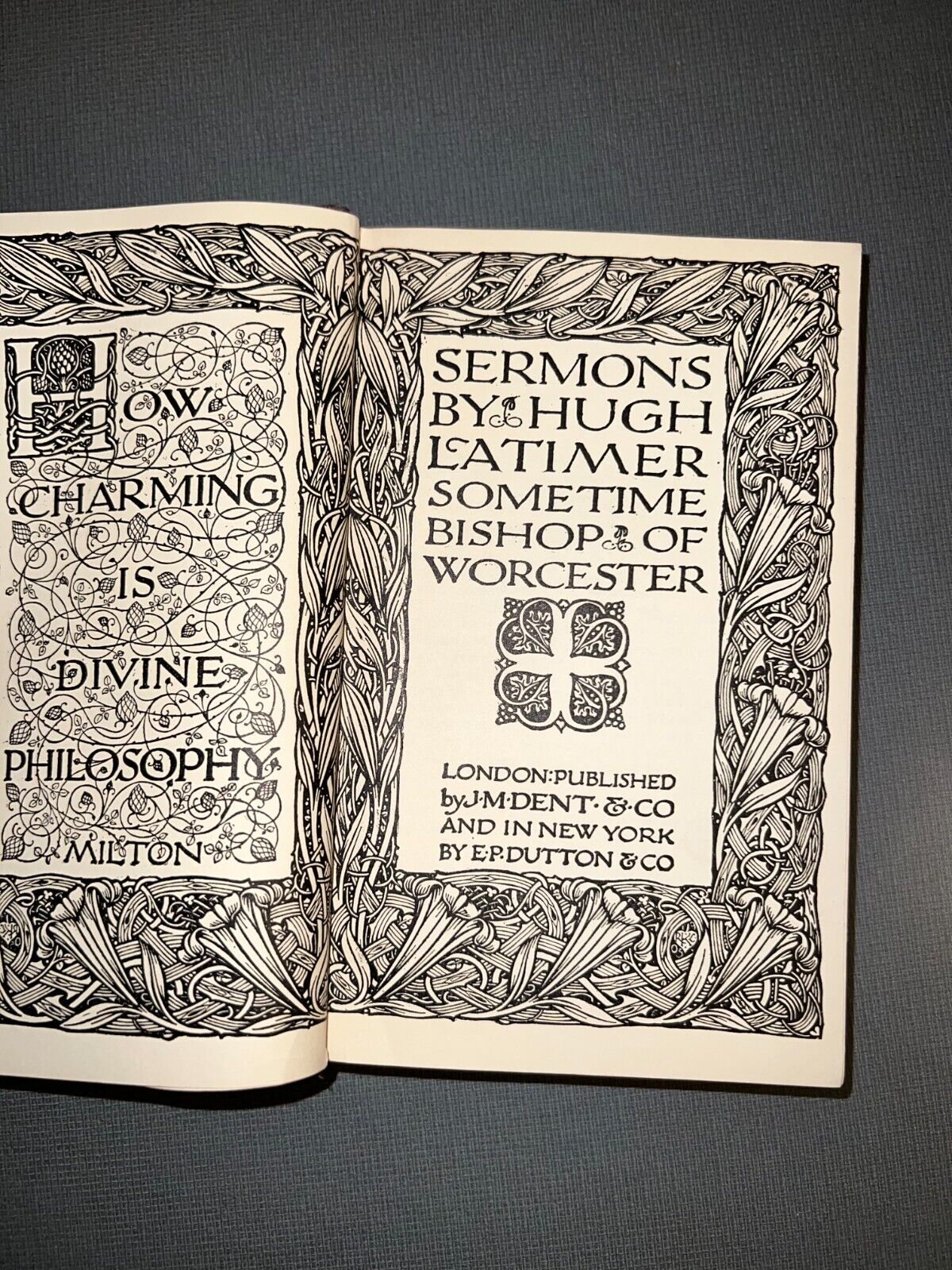 Sermons by Hugh Latimer  Sometime Bishop of Worcester  Original 1906 2nd Edition