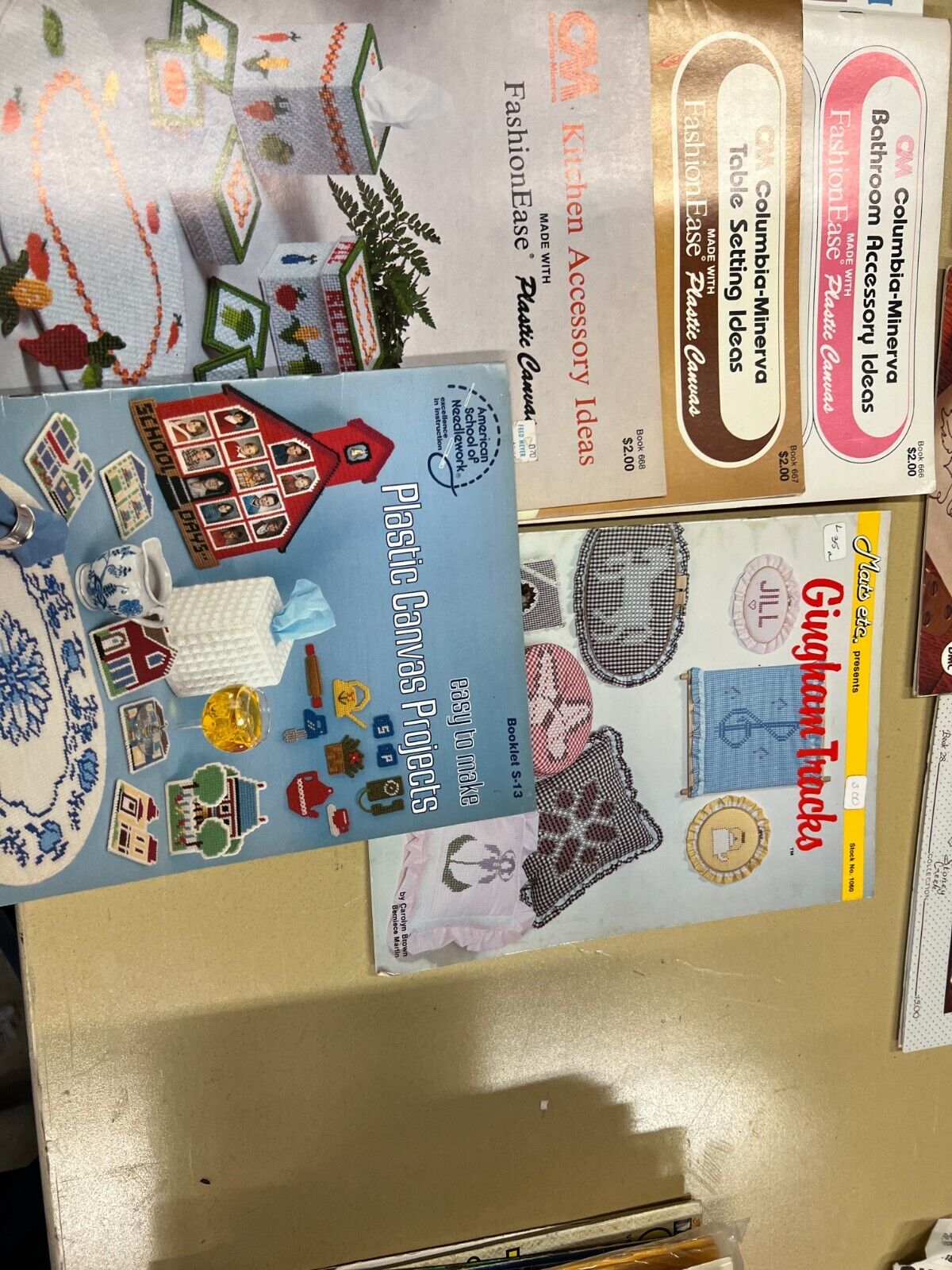 Vintage Embroidery Design Lot with VHS Rare tape 37+ unique Items!