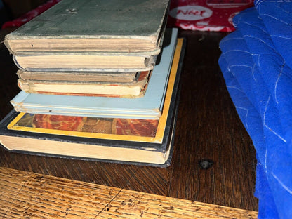 Bundle of antique US textbooks and fiction 12 total!