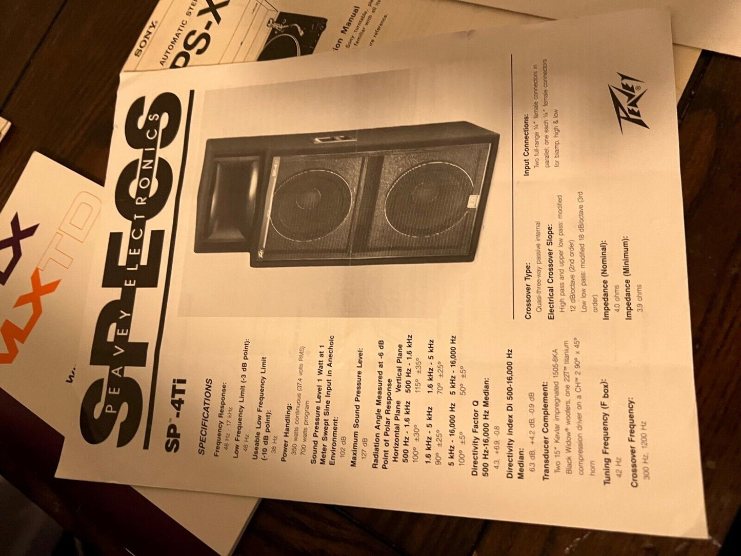 Bundle of vintage electronic manuals and inserts Klipsch Sony Dual and more!