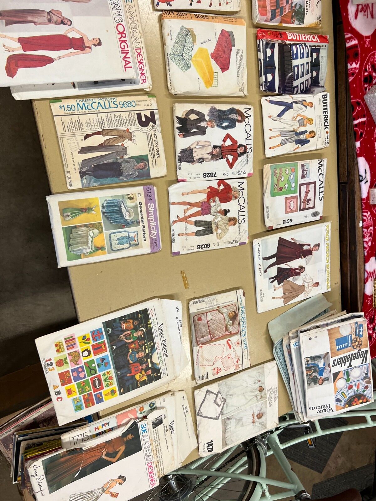 Lot of 30+ Vintage Sewing Patterns Vogue American Designer Vogue Patterns +