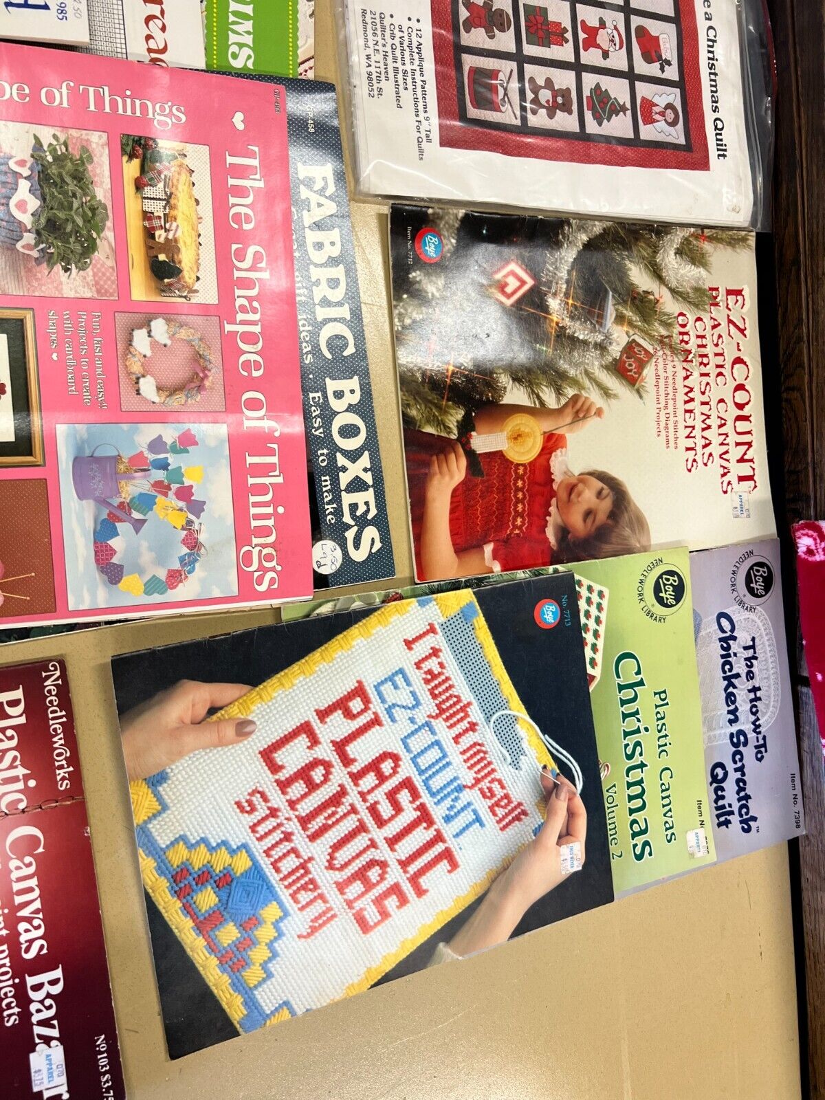 Vintage Embroidery Design Lot with VHS Rare tape 37+ unique Items!