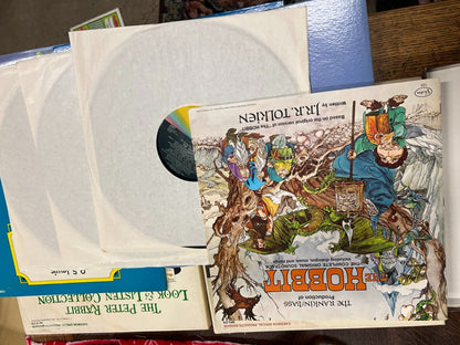 The Hobbit Vinyl Record Deluxe 2X Combo + Narnia/Beatrix Potter