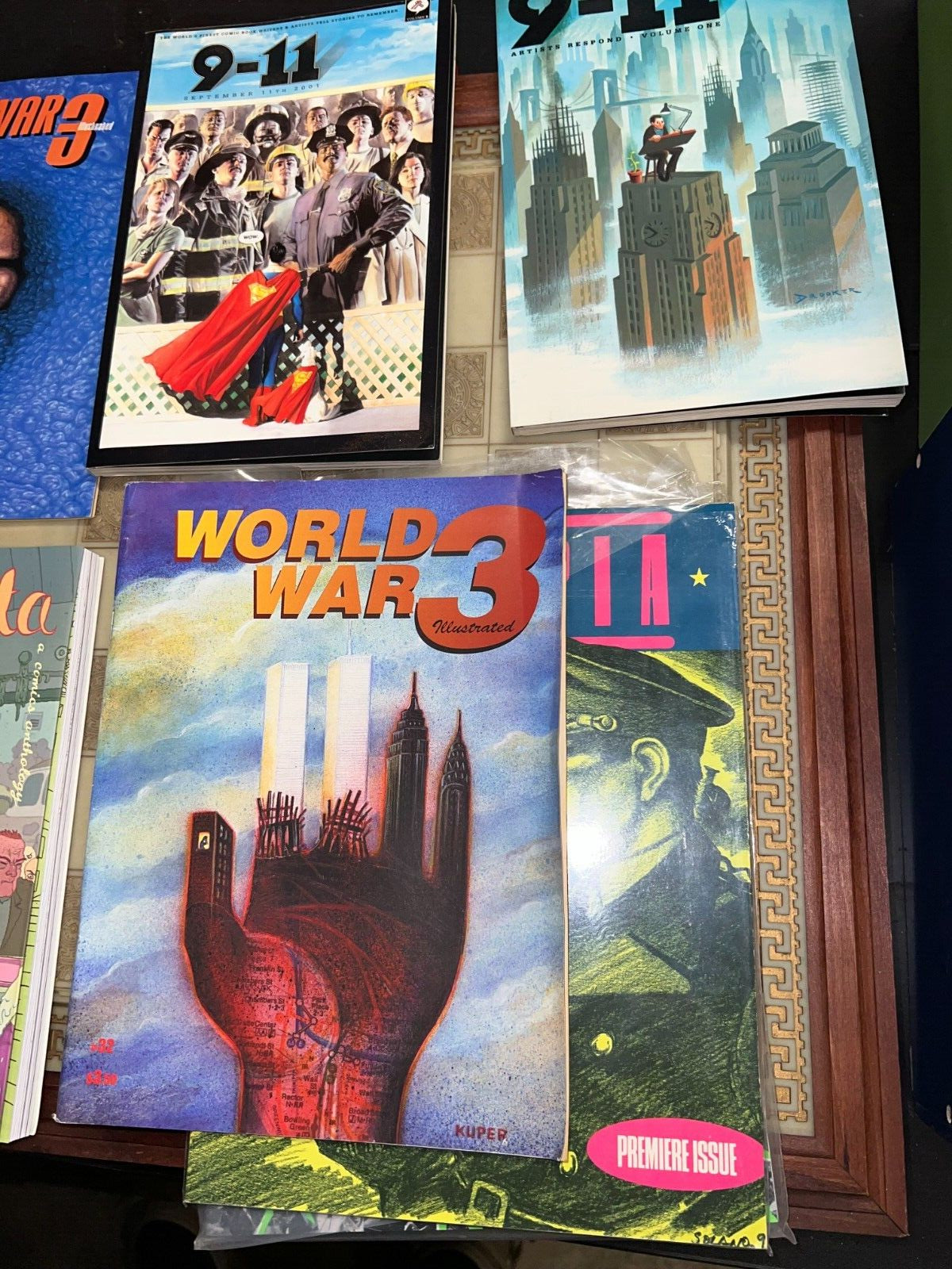 Fantagraphics rare bundle of comics!  World war 3 9-11 Pictopia ++!