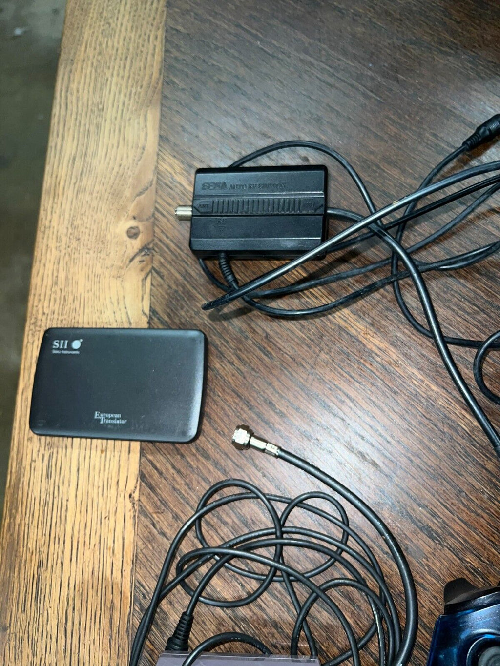 Original Sega Genesis + Nintendo Auto RF Switch Adapters Plus Xbox Controller ++