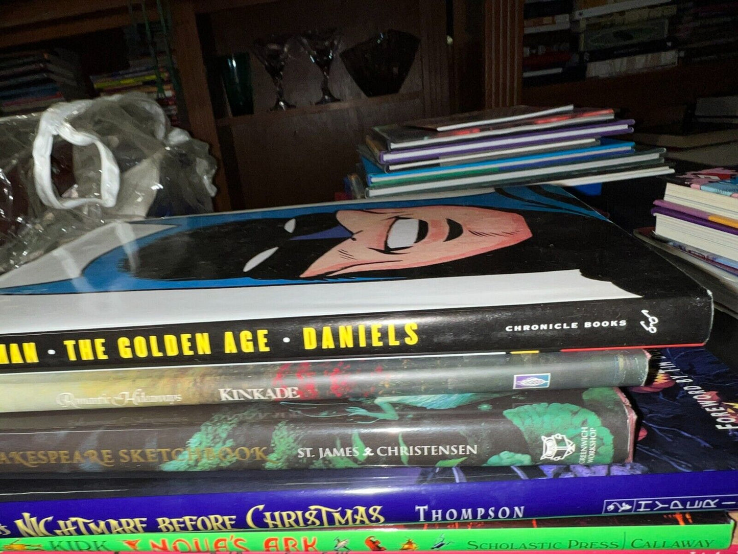 Hardcover Childrens/Young adult collection of books Lot of 17 batman tim burton