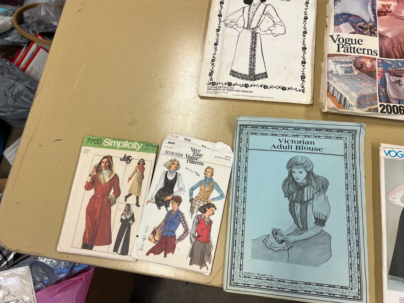 Lot of 30+ Vintage Sewing Patterns Vogue American Designer Vogue Patterns +