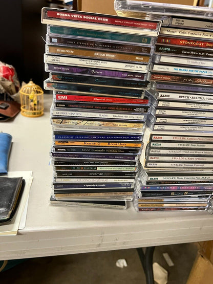 78 CD Lot of Contemporary and Classical Music Vivaldi Kenny G CCR Jazz