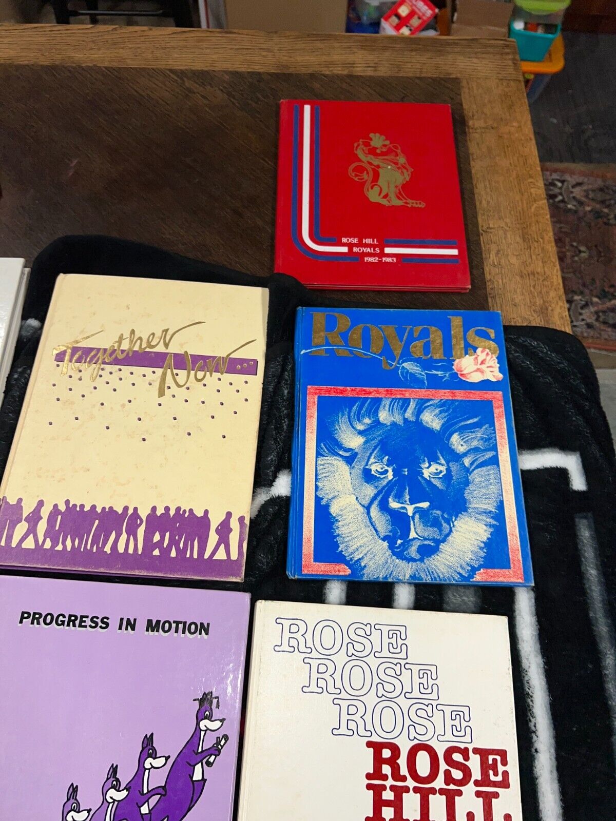 Vintage Collectible Lot Lake Washington Royal Junior UW Husky Yearbook and T Lot