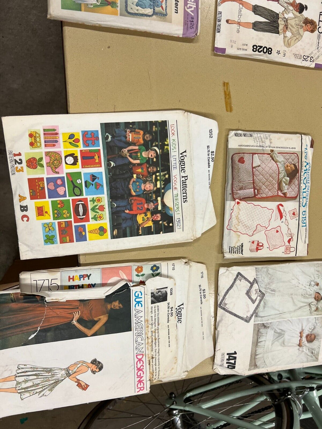 Lot of 30+ Vintage Sewing Patterns Vogue American Designer Vogue Patterns +