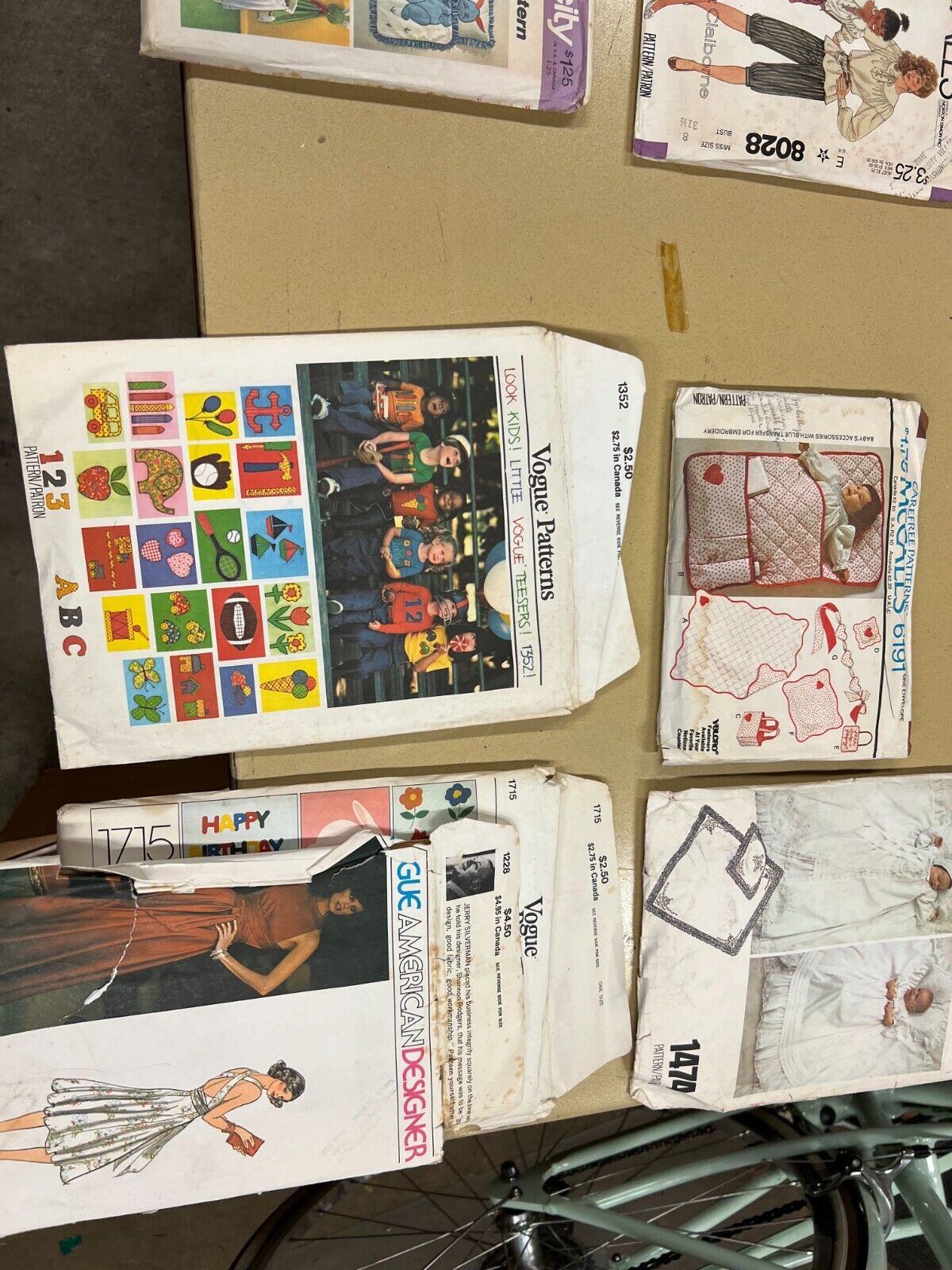 Lot of 30+ Vintage Sewing Patterns Vogue American Designer Vogue Patterns +