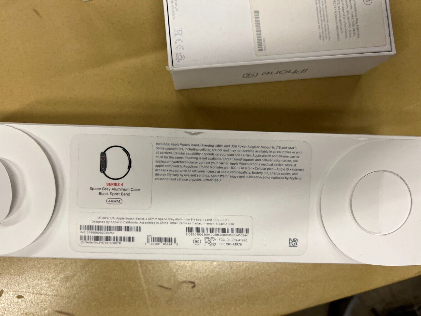 Bundle lot of Apple Product Boxes and two Airpods with charger