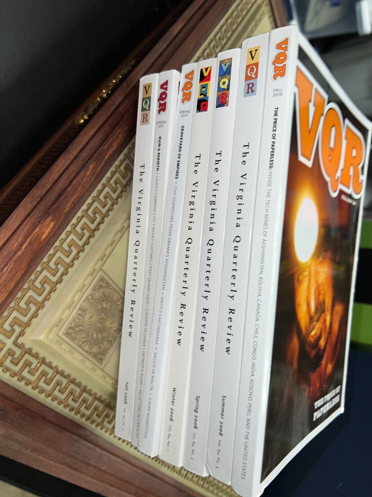 VIRGINIA QUARTERLY REVIEW VQR Lot Of 7 Issues 2008-2011