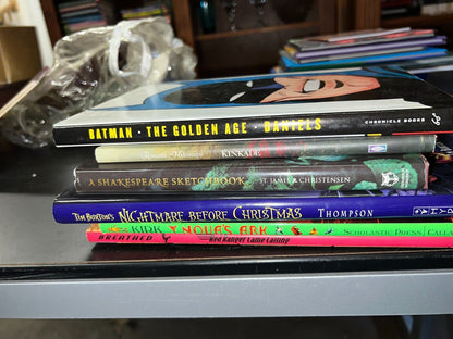 Hardcover Childrens/Young adult collection of books Lot of 17 batman tim burton