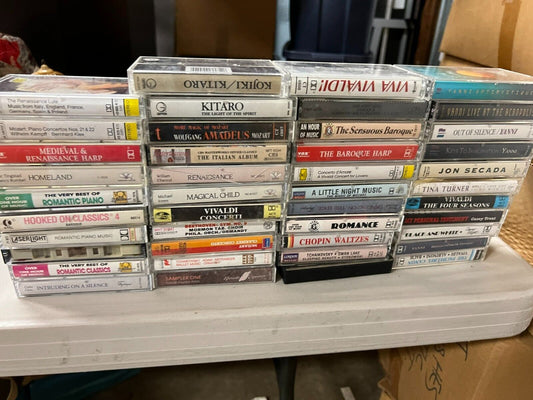 Lot of ~40 Classical Orchestra Cassette Tapes!