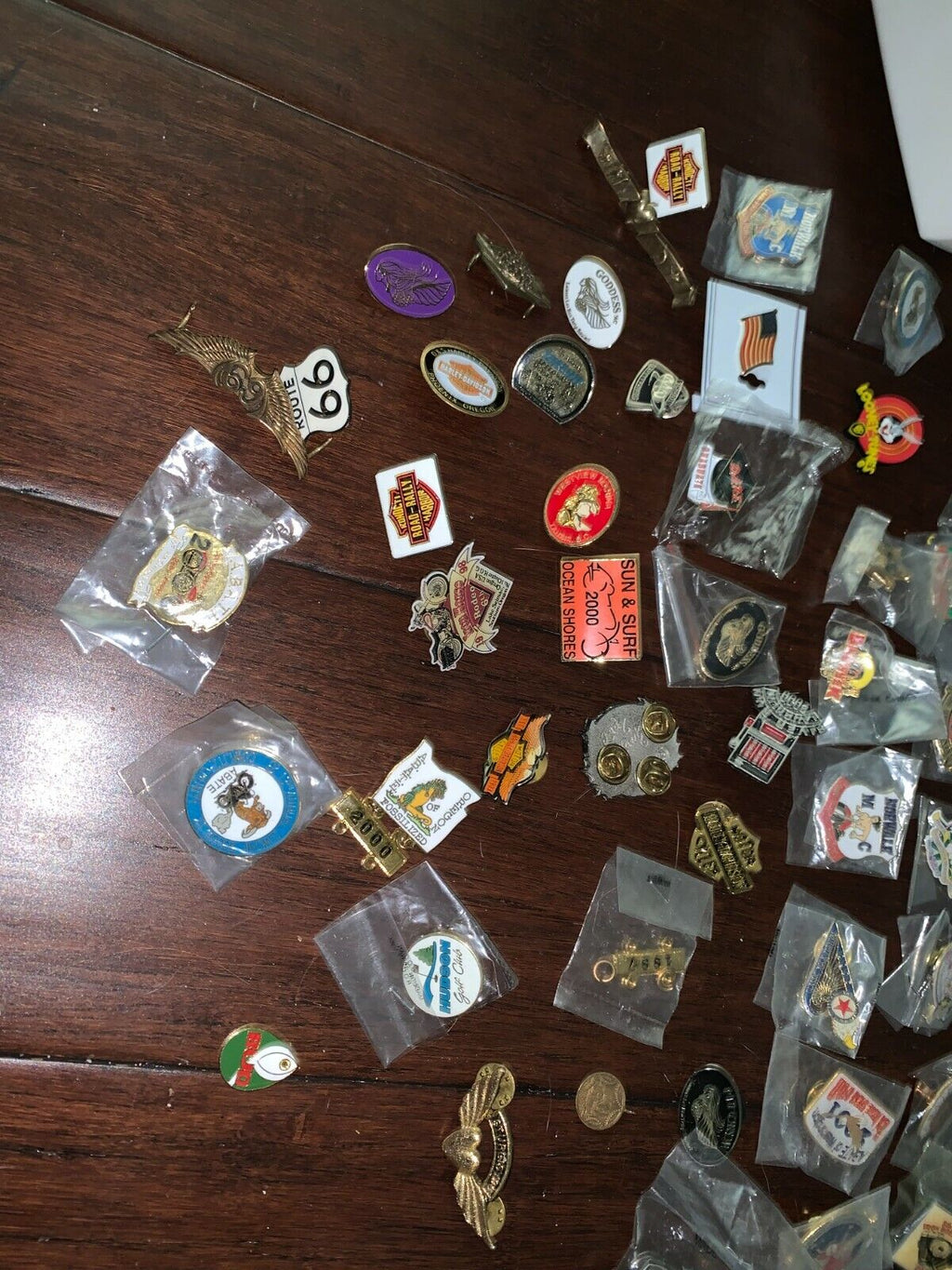 Collectible vintage Pins and Prototype Pinnacle Designs Pins