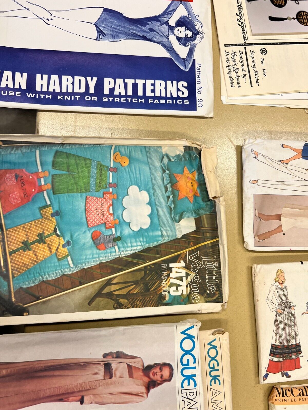 Lot of 30+ Vintage Sewing Patterns Vogue American Designer Vogue Patterns +