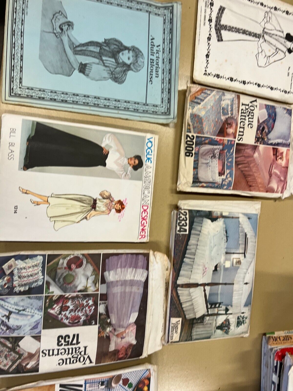 Lot of 30+ Vintage Sewing Patterns Vogue American Designer Vogue Patterns +