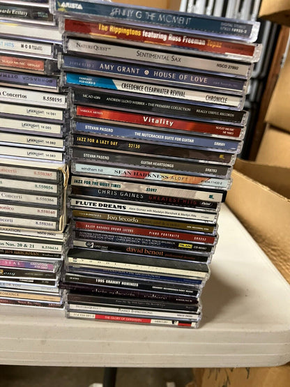 78 CD Lot of Contemporary and Classical Music Vivaldi Kenny G CCR Jazz