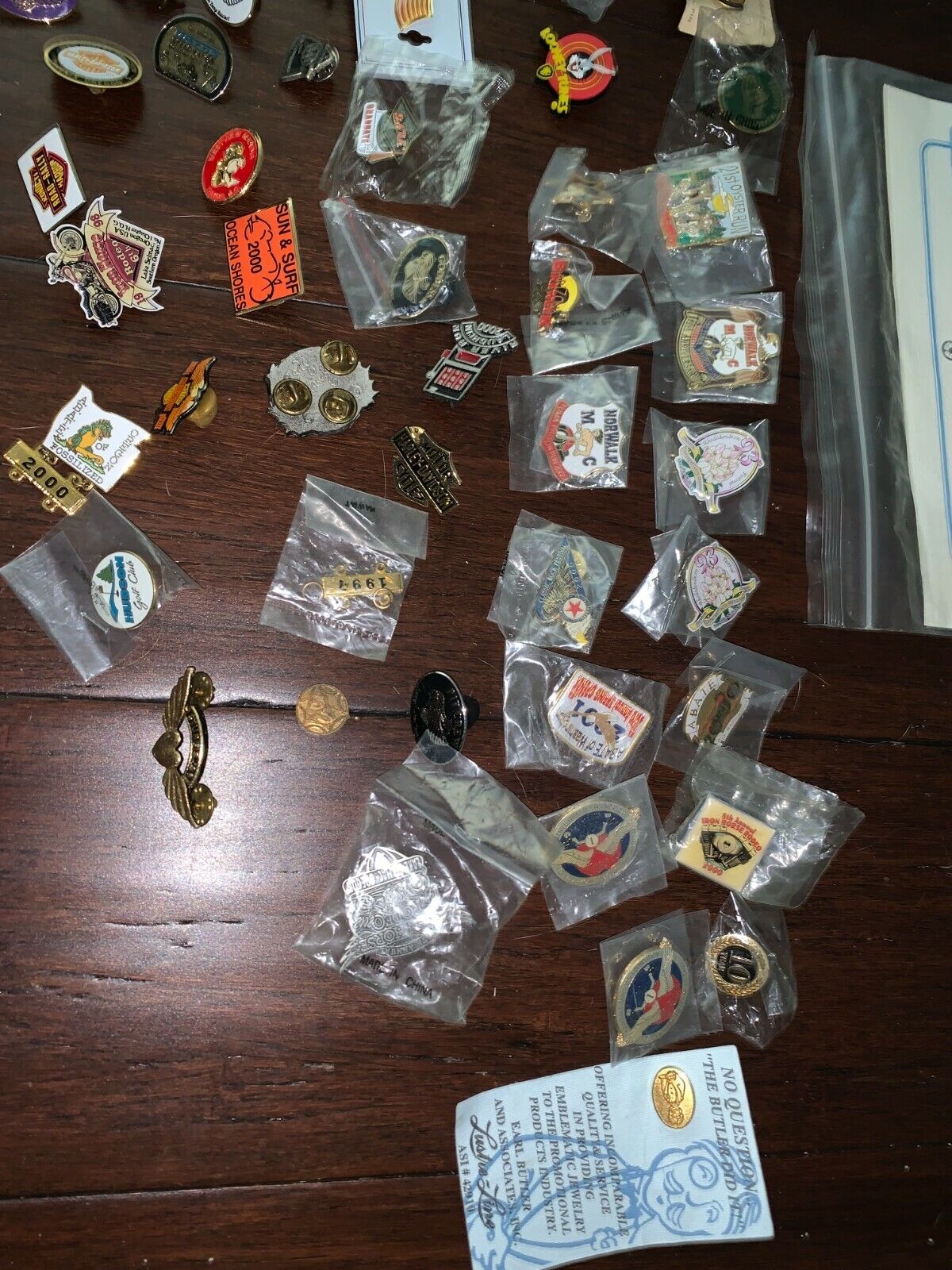 Collectible vintage Pins and Prototype Pinnacle Designs Pins