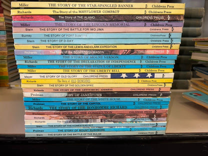 Cornerstones of Freedom Book Lot 27 Books US History