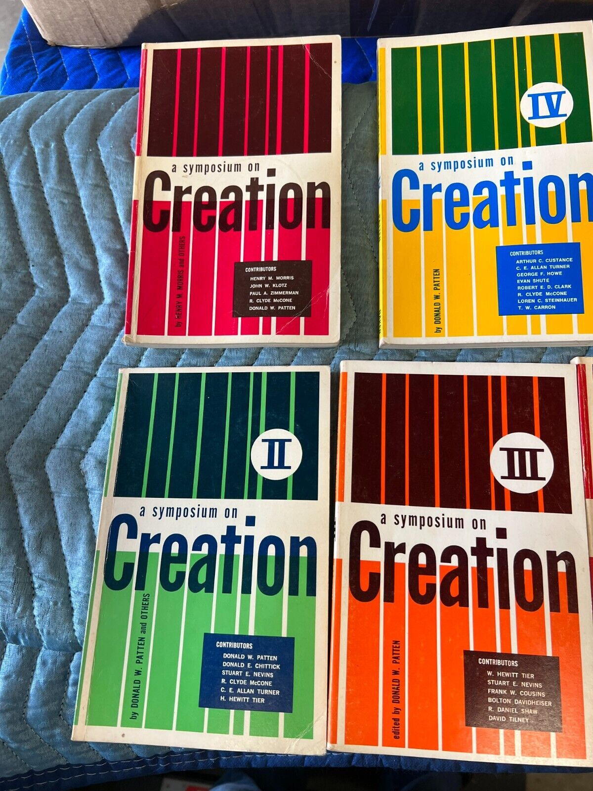 A Symposium On Creation Bundle 1-6 Books Vintage