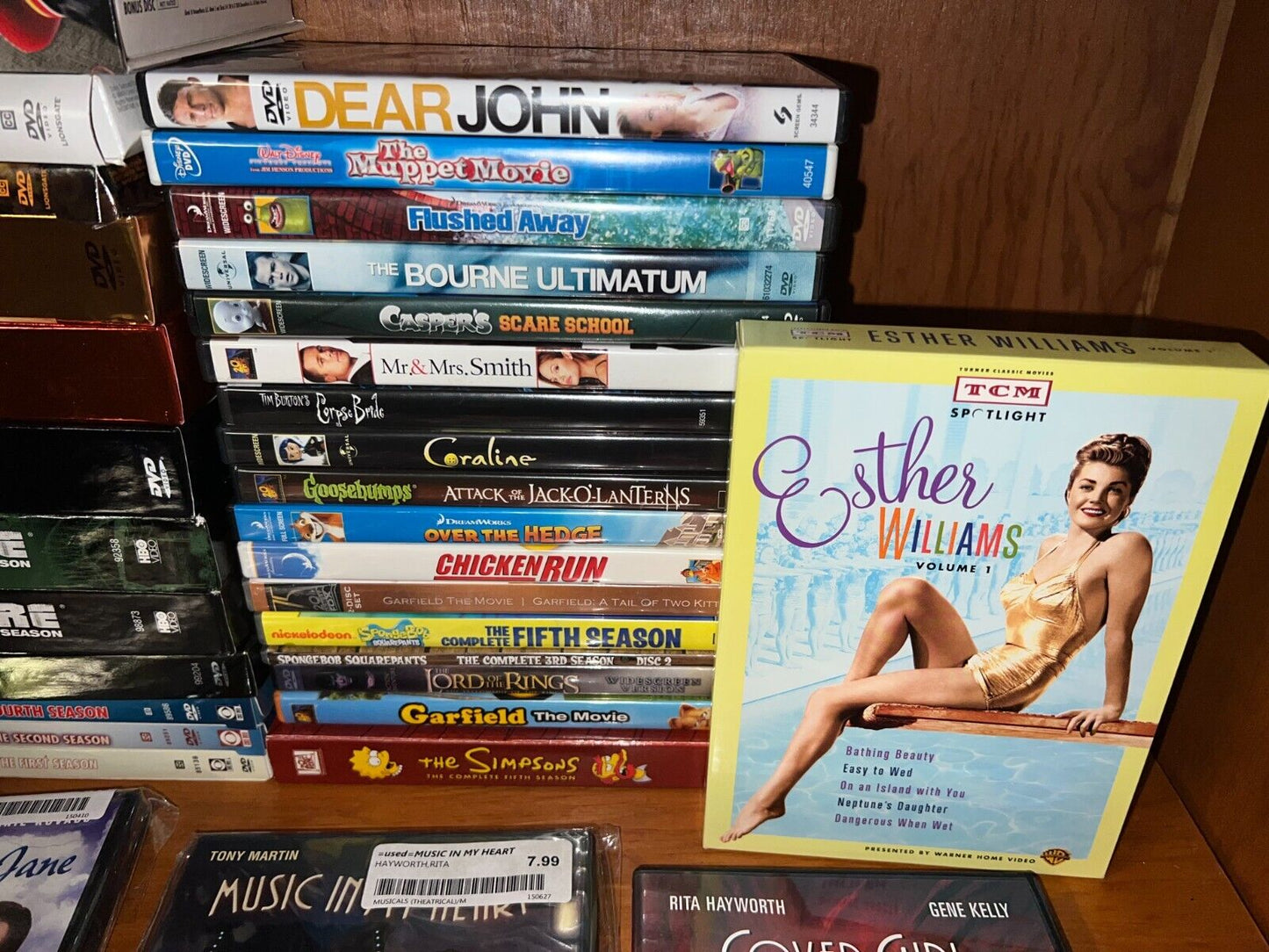 DVD Vintage bundle One flew over cuckoo's nest esther williams sopranos weeds