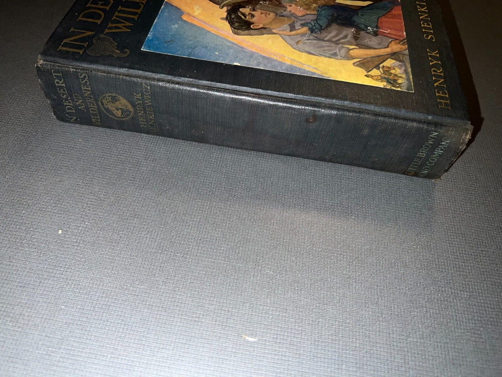  Desert and Wilderness BY Henryk Sienkiewicz *RARE Vintage 1937 HC edition