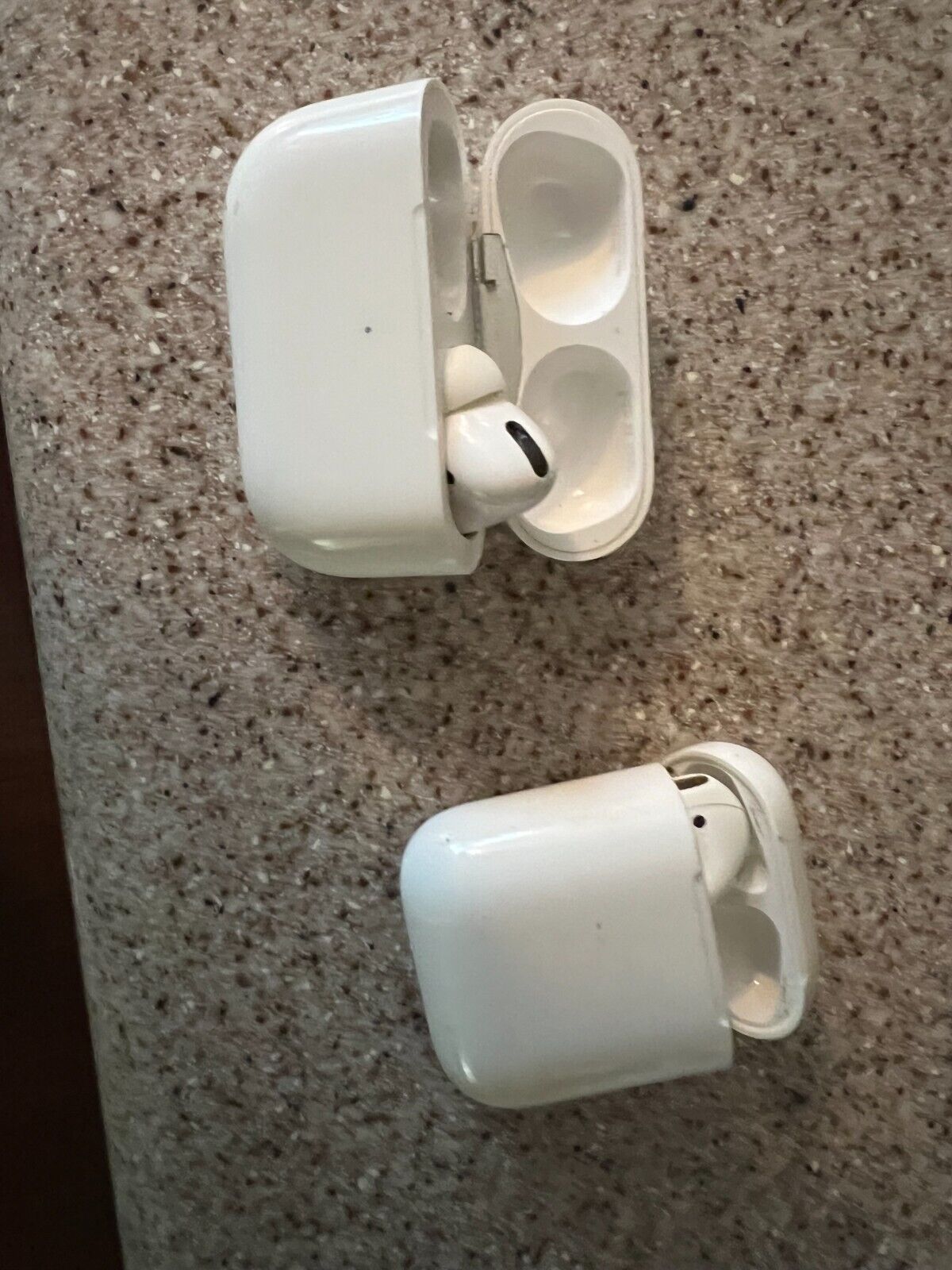 Bundle lot of Apple Product Boxes and two Airpods with charger