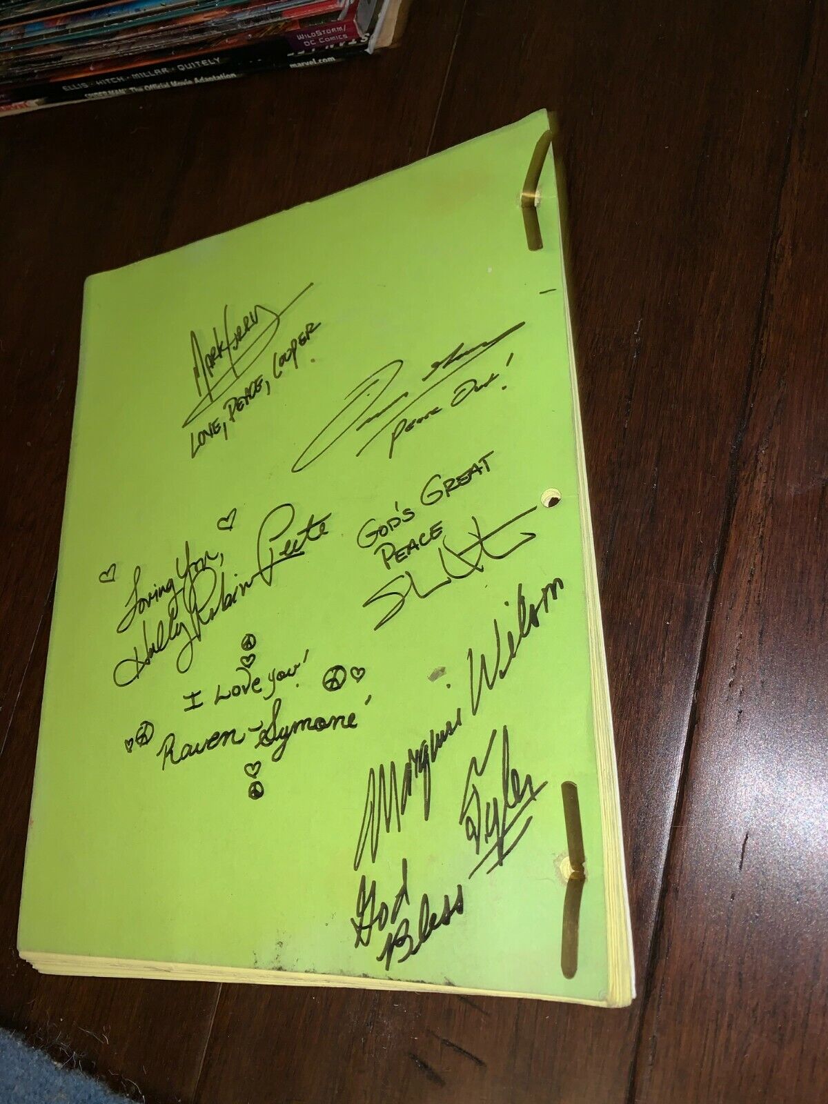 Hanging with Mr Cooper Screen Script original Cast Signed