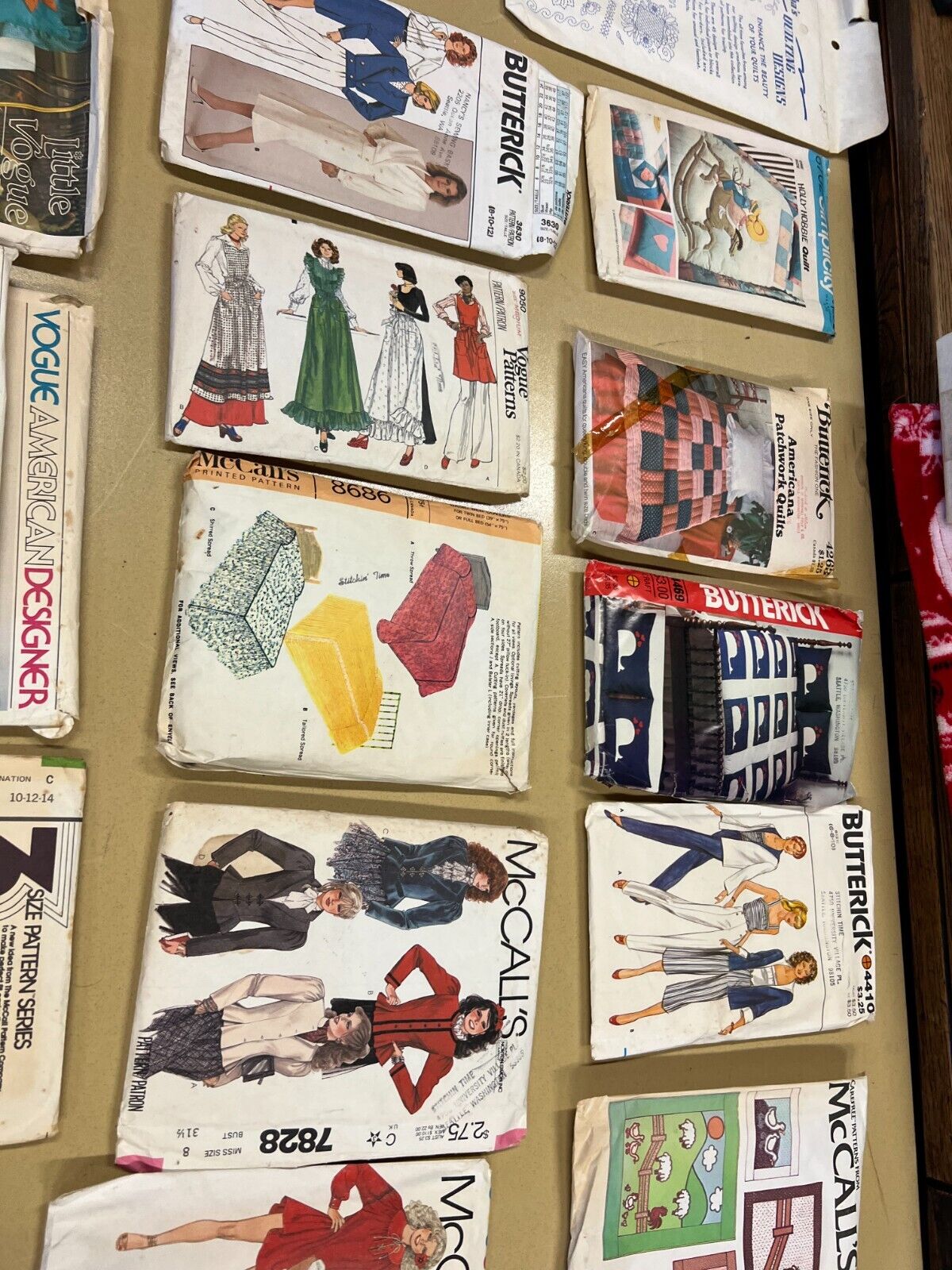 Lot of 30+ Vintage Sewing Patterns Vogue American Designer Vogue Patterns +