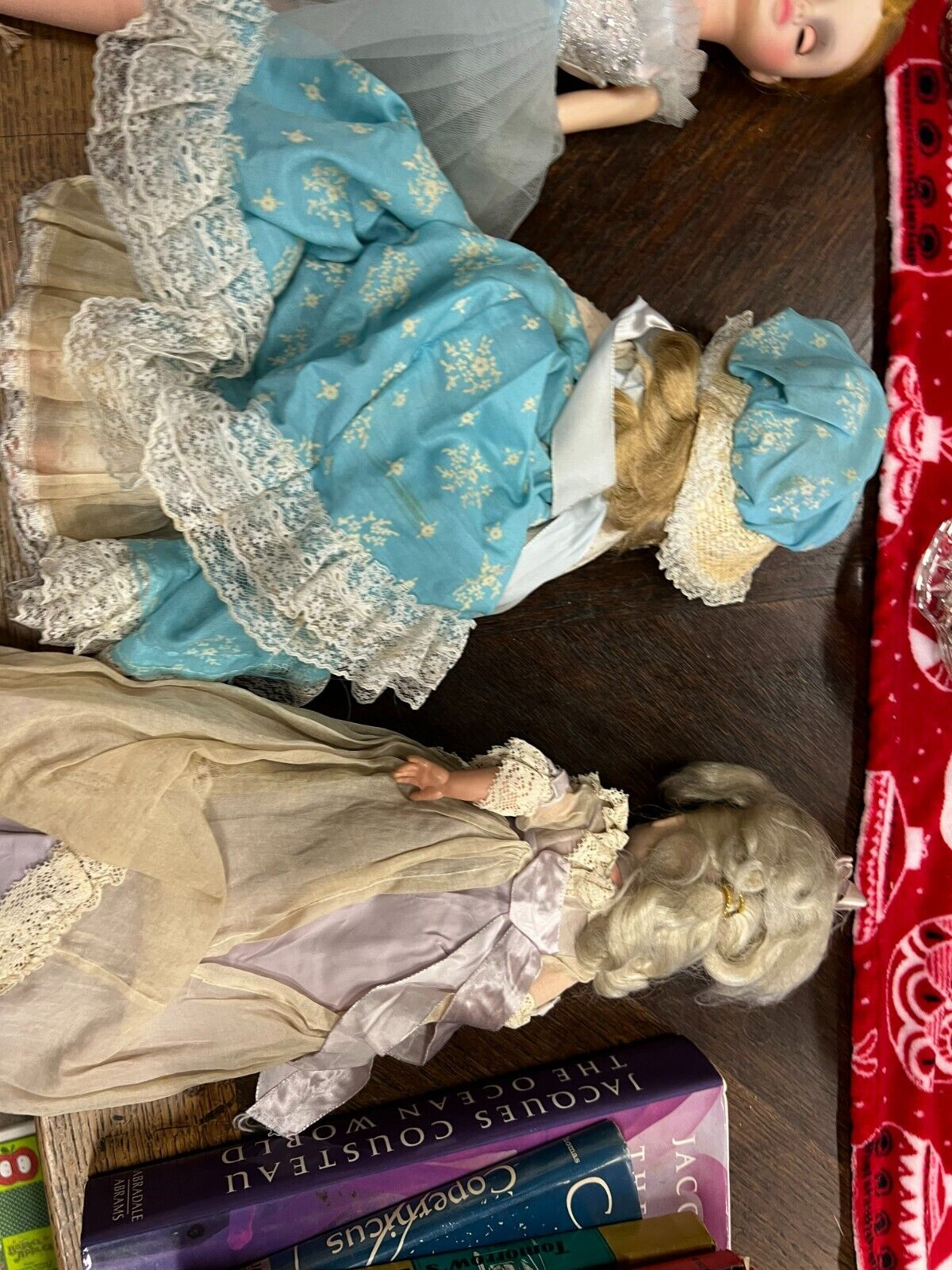 4 VINTAGE DOLL MADAME ALEXANDER 14 INCH SLEEP EYES RARE FIND