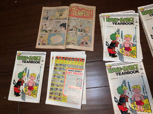 Dennis the Menace Bonus Magazine #160 HUGE BUNDLE over 80 comics! Fawcett