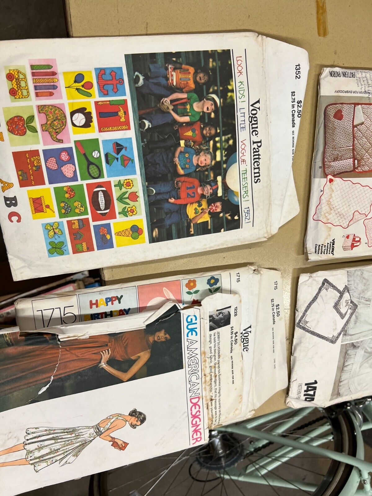 Lot of 30+ Vintage Sewing Patterns Vogue American Designer Vogue Patterns +