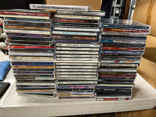 78 CD Lot of Contemporary and Classical Music Vivaldi Kenny G CCR Jazz