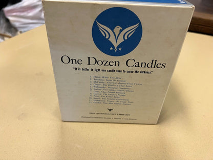 ONE DOZEN CANDLES– Almost complete set with additional - 13 total!  Americanist