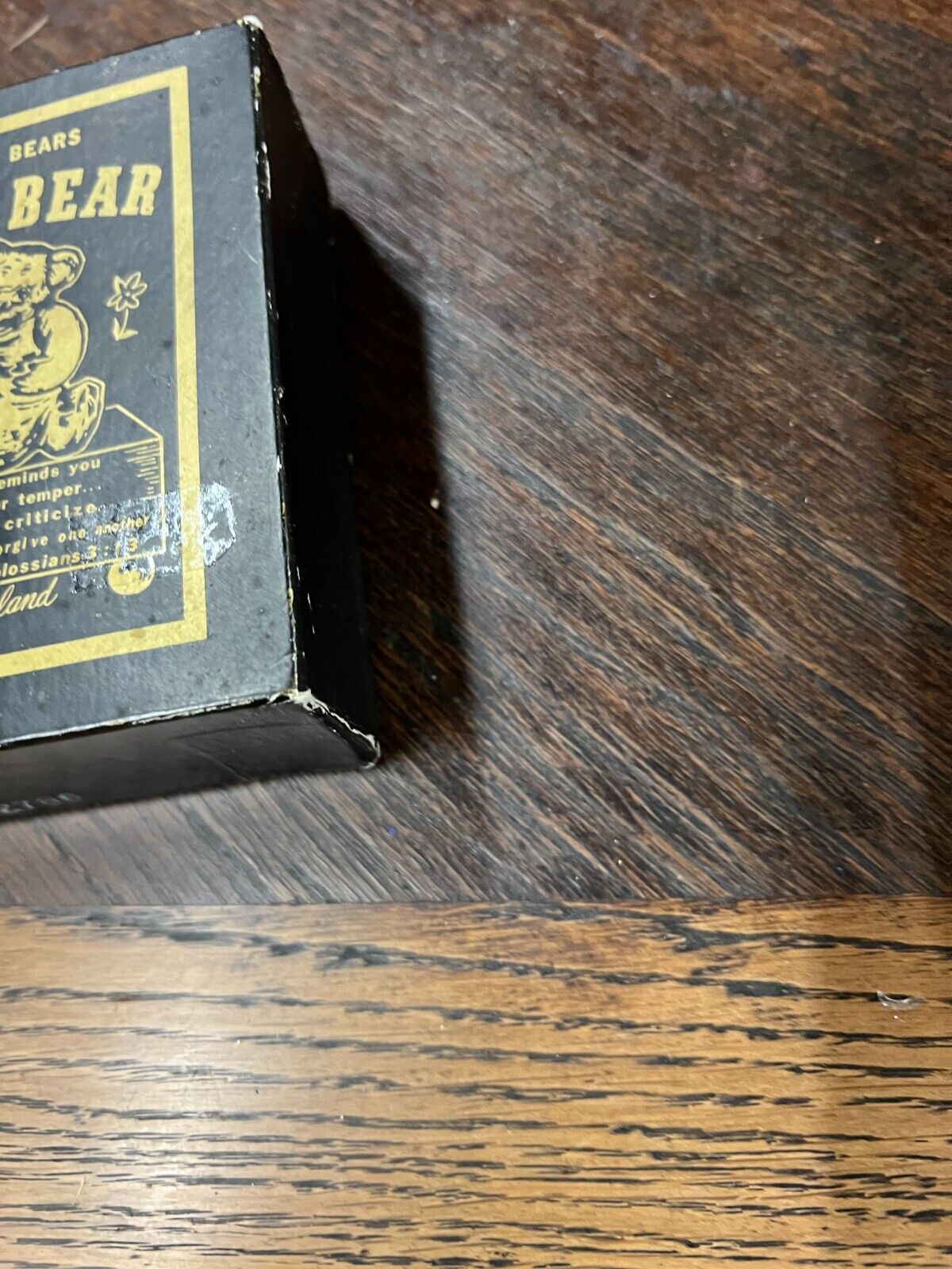 Antique Rare Julius King Bear and For Bear Marriage Bears Figurines with Box!