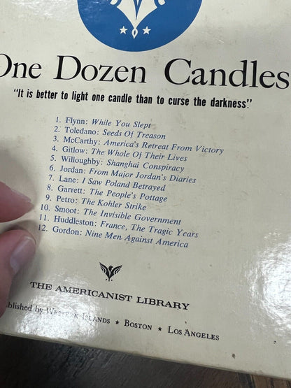 ONE DOZEN CANDLES– Almost complete set with additional - 13 total!  Americanist