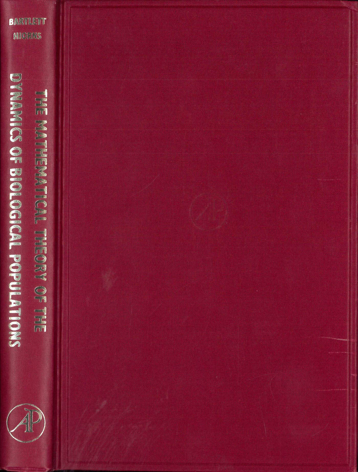 The mathematical theory of the dynamics of biological populations;: Based on a conference organised by the Institute of Mathematics and Its Applications in association with the Institute of Biology M.S. Bartlett