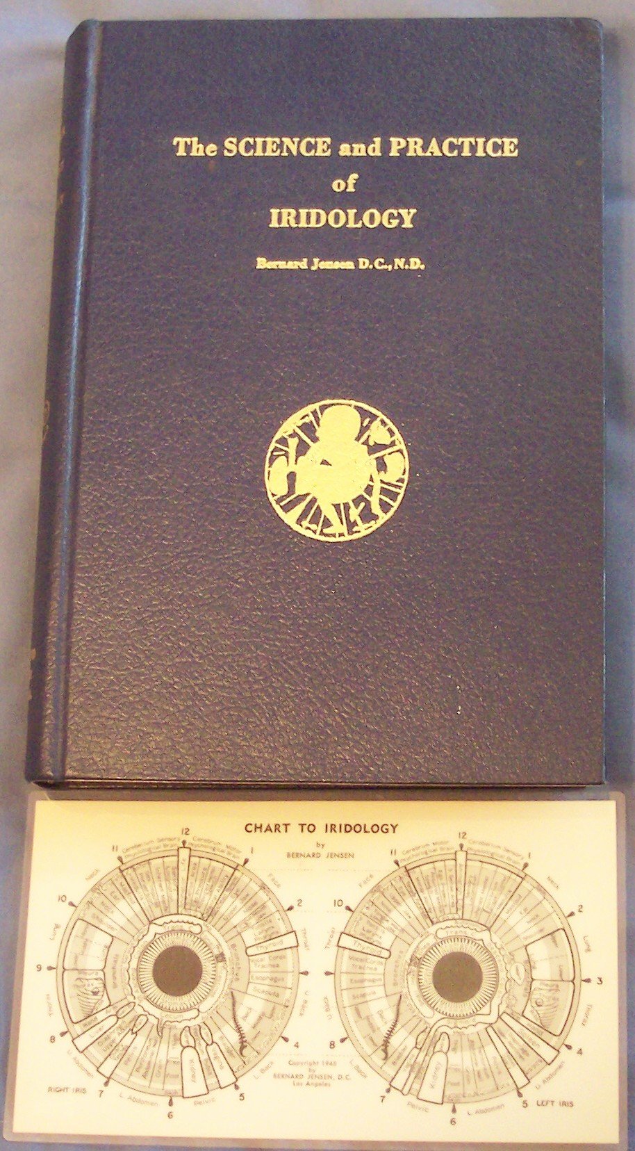 The Science and Practice of Iridology, a System of Analyzing and Caring for the Body Through the Use of Drugless and Nature-Cure Methods, with Chart to Iridology [Hardcover] Bernard Jensen